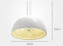 GobekUsa 3D Sky Garden Resin Chandelier with LED Lights in Black, White, Golden, and Coffee Colors