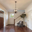 GobekUsa Crystal Chain Pendant Chandelier LED Lights for Indoor Decor