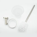 GobekUsa Brushed Nickel Stainless Steel Bathroom Hardware Set Towel Bar Ring Holder Robe Hook