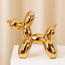 GobekUsa Ceramic Balloon Dog Statue Handmade Sculpture Modern Living Room Decor