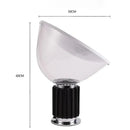 GobekUsa Glass Radar Shade LED Desk Lamp for Bedroom & Living Room Lighting