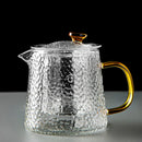 GobekUsa Glass Tea Pot Set for Kung Fu Tea and Coffee Brewing