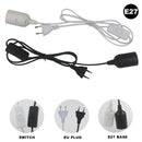 GobekUsa Decorative Lamp Cord with Dimmer Switch and E14 E27 Socket