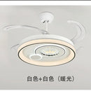 GobekUsa Dimmable Smart Home LED Ceiling Fan Light with Remote Control