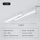 GobekUsa Linear LED Ceiling Lamp for Living Room Bedroom Lighting Fixtures