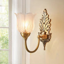GobekUsa Brass Wall Lamp | Retro LED for Living Room Bedroom Study Hotel Hallway