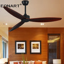 GobekUsa 60" Modern DC Ceiling Fan with LED Light and Remote Control