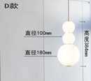 GobekUsa LED Spiral Ball Pendant: Modern Nordic Art Decor Lighting for Bedroom/Kitchen/Dining Room