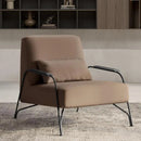 GobekUsa Italian Style Light Luxury Single Sofa Chair for Minimalist Living Room and Bedroom