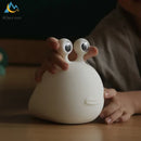 GobekUsa Cartoon Slug Night Light: Silicone LED Lamp for Bedroom, Baby Feeding, Room Decor