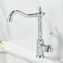 GobekUsa Gold Black Brass Bathroom Kitchen Faucet - Sink Mixer for Hot Cold Water
