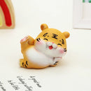 GobekUsa Lucky Tiger Figurine | New Year Fortune Symbol Home Decor Miniature
