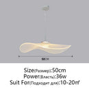 GobekUsa Lotus Leaf Hat Chandelier: Modern Fashion for Living Room & Bedroom