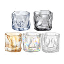 GobekUsa Iceberg Glass Cup - 250ml Clear Irregular Shape Coffee Cup