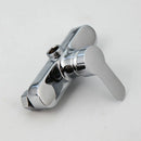 GobekUsa 8 Inch Stainless Steel Rainfall Shower Set in Chrome Finish