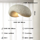 GobekUsa Cream Style LED Chandelier for Home Decor - Nordic Minimalist Wabi Sabi Design