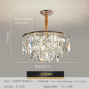 GobekUsa Crystal LED Chandelier for Living Room, Dining & Bedroom - High-end Luxury Lighting