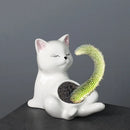 GobekUsa Cartoon Kitten Ceramic Flowerpot Succulent Cat Plant Pot Garden Decor