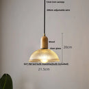 GobekUsa Glass LED Pendant Light Chandelier for Modern Home Decor