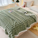 GobekUsa Bamboo Velvet Blanket: Soft Flannel Sofa Cover & Shawlecessory