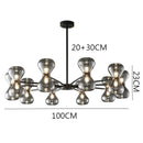 GobekUsa LED Pendant Chandelier for Indoor Lighting and Living Room Decor