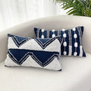 GobekUsa Geometric Tufted Tassel Cushion Cover 30x50cm