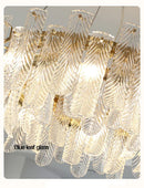 GobekUsa Crystal LED Ceiling Lamp for Modern Living Room with Warm Light and Eye Protection