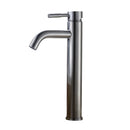 GobekUsa Black Stainless Steel Bathroom Faucet Basin Mixer for Hot and Cold Water