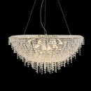 GobekUsa Crystal Bird Nest Chandelier for Modern Living Dining Room Indoor Lighting