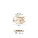 GobekUsa Lemon Pattern Porcelain Tea Set: Teapot, Kettle, Handle Cup, Mugs
