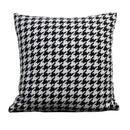 GobekUsa Houndstooth Plaid Pillow Cover - Nordic Style for Home, Bedroom, Sofa deco