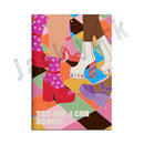 GobekUsa Funky Disco Gogo Boot Print | 70s Poster & Retro Wall Art for Eclectic Decor