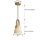 GobekUsa Ceramic LED Pendant Lights - Japanese Style, Nordic Modern Hanging Light