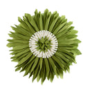 GobekUsa Green Flower Car Sofa Cushion Pillowcase Home Decoration Square Pillow