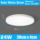 GobekUsa LED Ceiling Lamp with Radar Motion Sensor | Smart Home Lighting 24W 36W 30cm