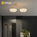 GobekUsa Gold LED Ceiling Light for Home Bedroom Living Room Kitchen Lighting Fixtures