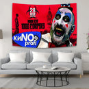 GobekUsa Horror Movie Tapestry Halloween Curtains - Psychedelic Home Decoration Wall Canvas