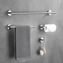 GobekUsa Brushed Gold Bathroom Accessories Set Hand Towel Bar Rack Toilet Paper Holder