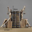 GobekUsa Justice Goddess Resin Sculpture - Room Aesthetic Decor