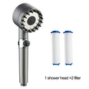 GobekUsa High Pressure Shower Head Set with 3 Modes and Hose Holder for Bathroom