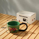 GobekUsa Cartoon Big Ear Cup Ceramic Mug for Coffee, Milk, and Oatmeal