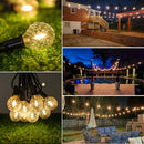 GobekUsa Dimmable LED G40 String Lights | 50FT 65FT Connectable Outdoor Fairy Light