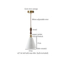 GobekUsa Ceramic LED Hanging Pendant Light - Modern Nordic Design for Home Decor