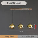 GobekUsa Industrial Glass Pendant Light for Dining Table, Kitchen, Bar, Office - E27