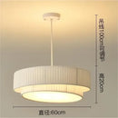 GobekUsa Designer LED Fabric Pendant Light for Bedroom, Home Decor, Hanging Chandelier