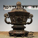 GobekUsa Bronze Sacred Beasts Incense Burner Set