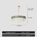 GobekUsa Crystal Chandelier: Modern Luxury Lighting for Home, Hotel, Restaurant