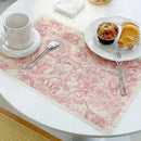 GobekUsa Cotton Linen Place Mat Set - Tableware Cushion for Kitchen Dining