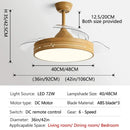 GobekUsa DC Motor Ceiling Fan Light with Remote Control for Home, Bedroom, and Living Room