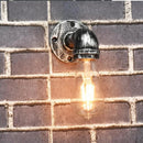 GobekUsa Industrial Iron Pipe Wall Sconce for Bedroom, Bar, Cafe, Restaurant, Aisle, and TV Background